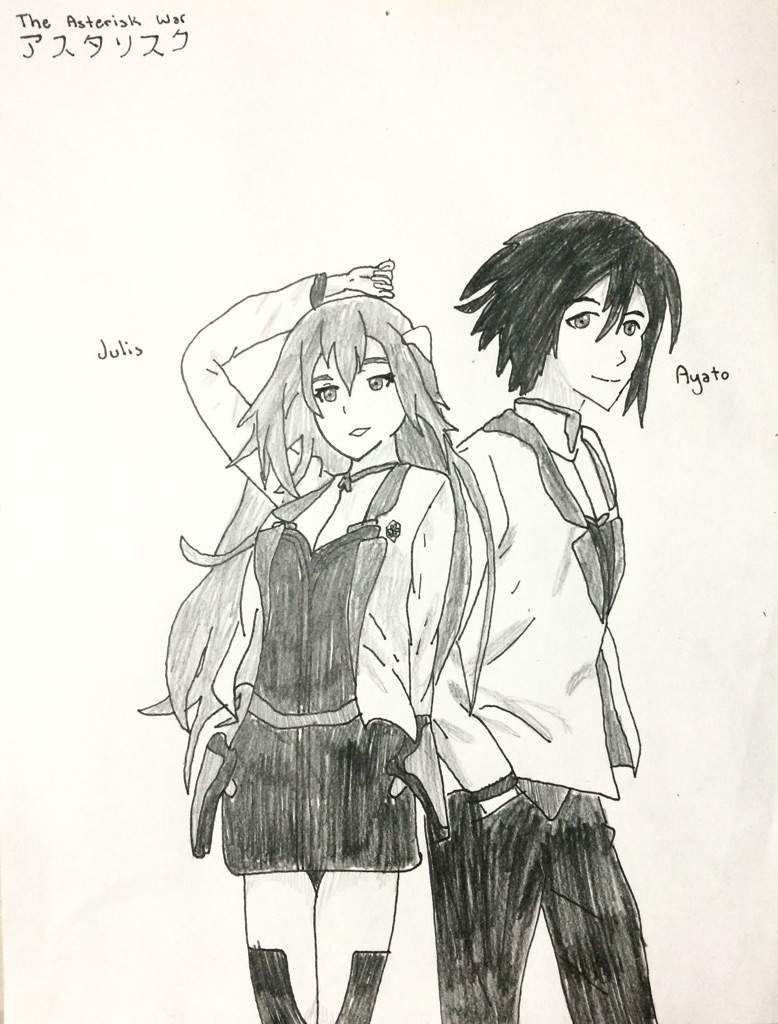 778x1024 The Asterisk War Anime Amino - Asterisk Sketch