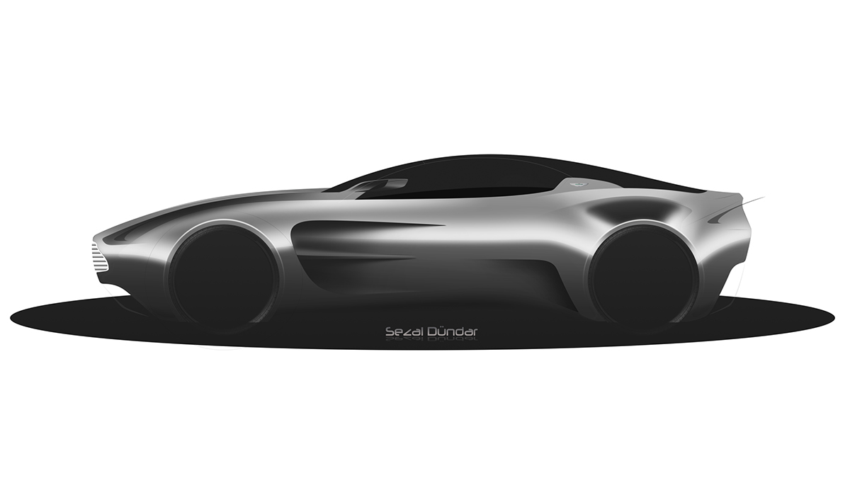 1200x675 Aston Martin Sketch On Behance - Aston Martin Sketch