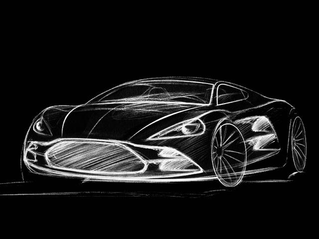 640x480 Teaser Hbh Sketch Out Aston Martin V12 Vantage Project - Aston Martin Sketch