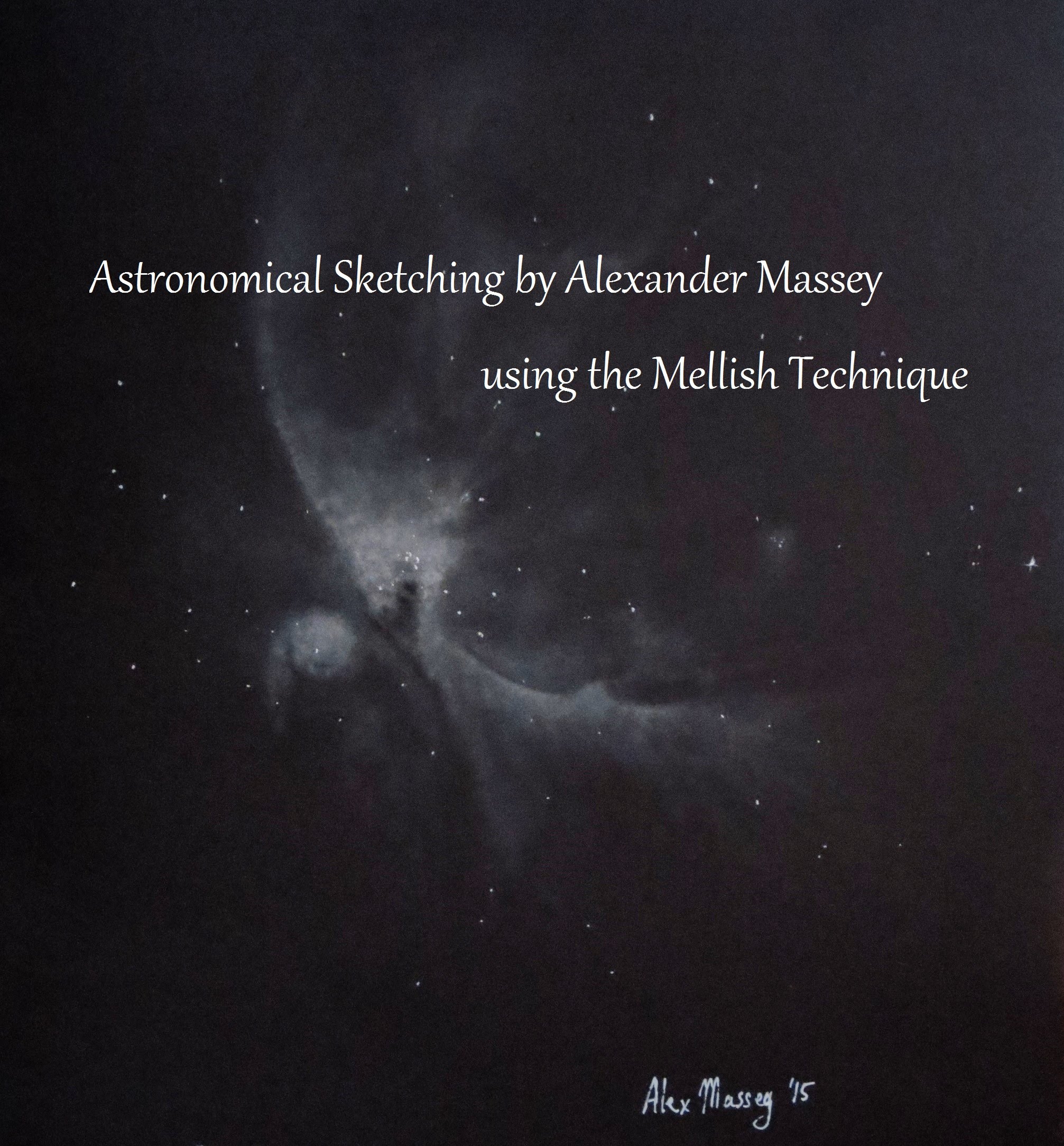 2013x2169 Mellish Technique Astronomical Sketching - Astronomy Sketches