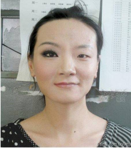 454x514 Gurney Journey Asymmetrical Makeup - Asymmetrical Sketches