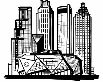 340x270 Atlanta Sketch Etsy - Atlanta Sketch