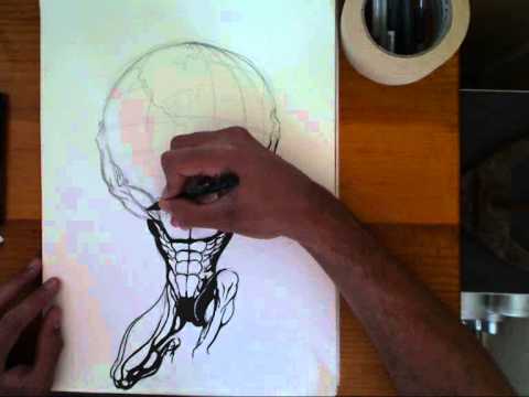 480x360 Quick Test Sketch Of The Titan Atlas (Mistakes And All) - Atlas Sketch