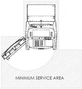 285x309 How Much Space Is Required For An Atm Machine - Atm Machine Sketch