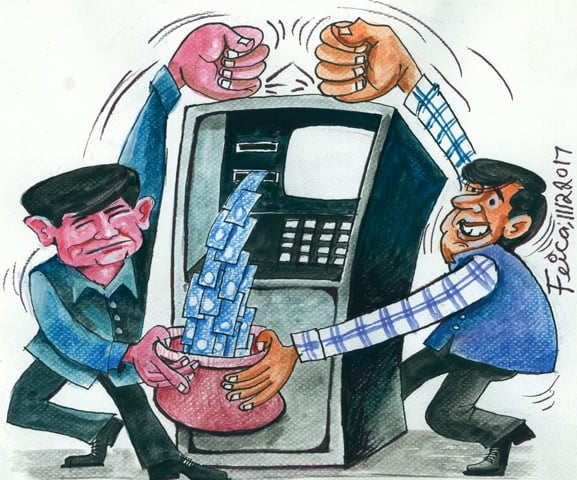 577x480 Rising Prevalence Of Atm Fraud - Atm Machine Sketch