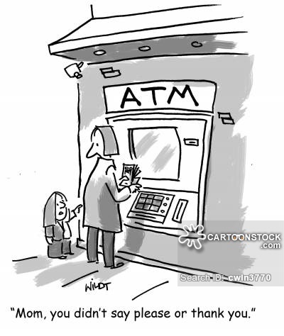 400x474 Atm Cartoons And Comics - Atm Machine Sketch