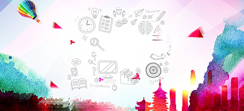 800x364 Lynx Training Silhouettes Colorful Atmosphere Banner, Lynx, Train - Atmosphere Sketch