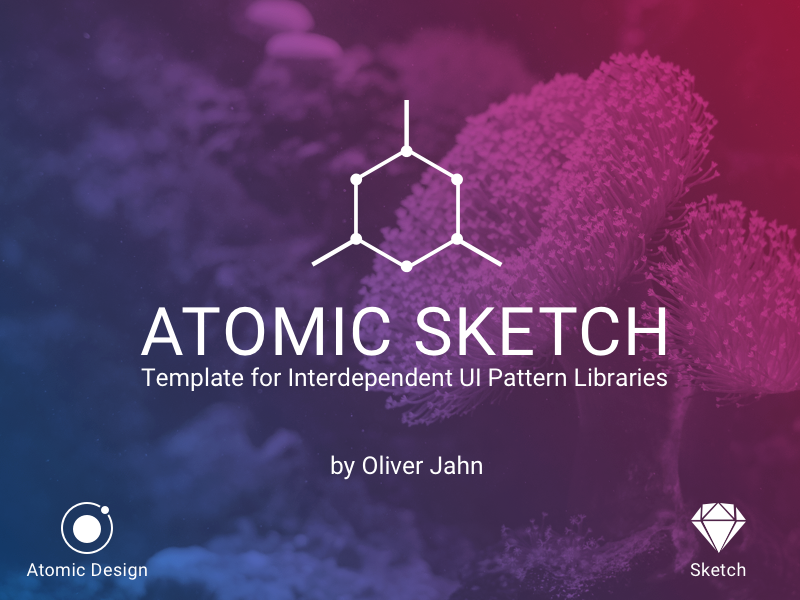 800x600 Atomic Ui Pattern Library Sketch Freebie - Atomic Sketch