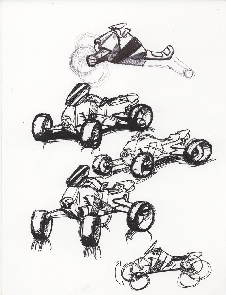 784x1020 Nh Atv Proof Sketch By Jepray - Atv Sketch