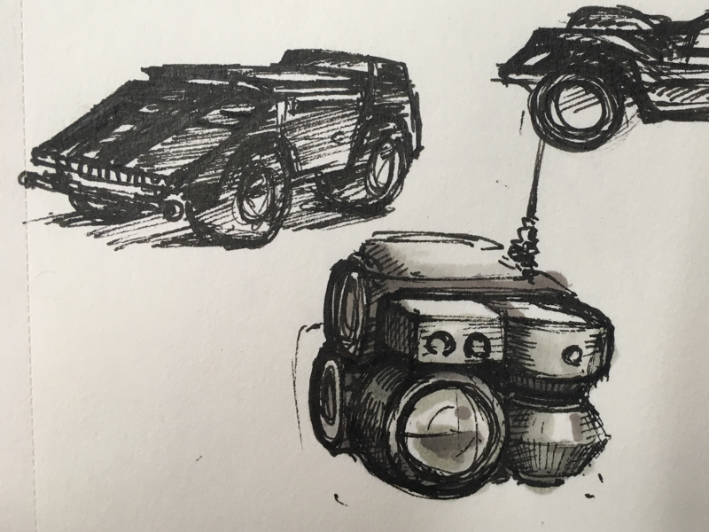 800x600 Sensor Module And Atv By Iurii Cherkashyn - Atv Sketch