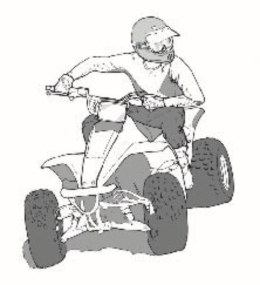 900x985 What Is An Atv Terms Amp Information Atv Safety Institute - Atv Sketch