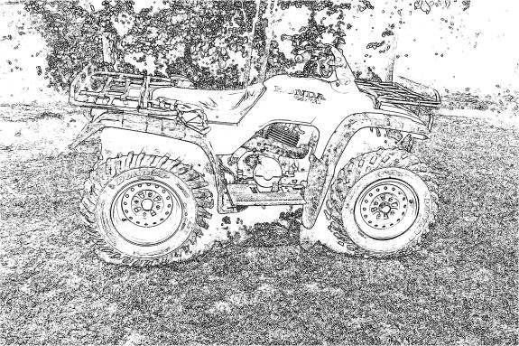 575x383 Make A Sketch Of Your Atv - Atv Sketch