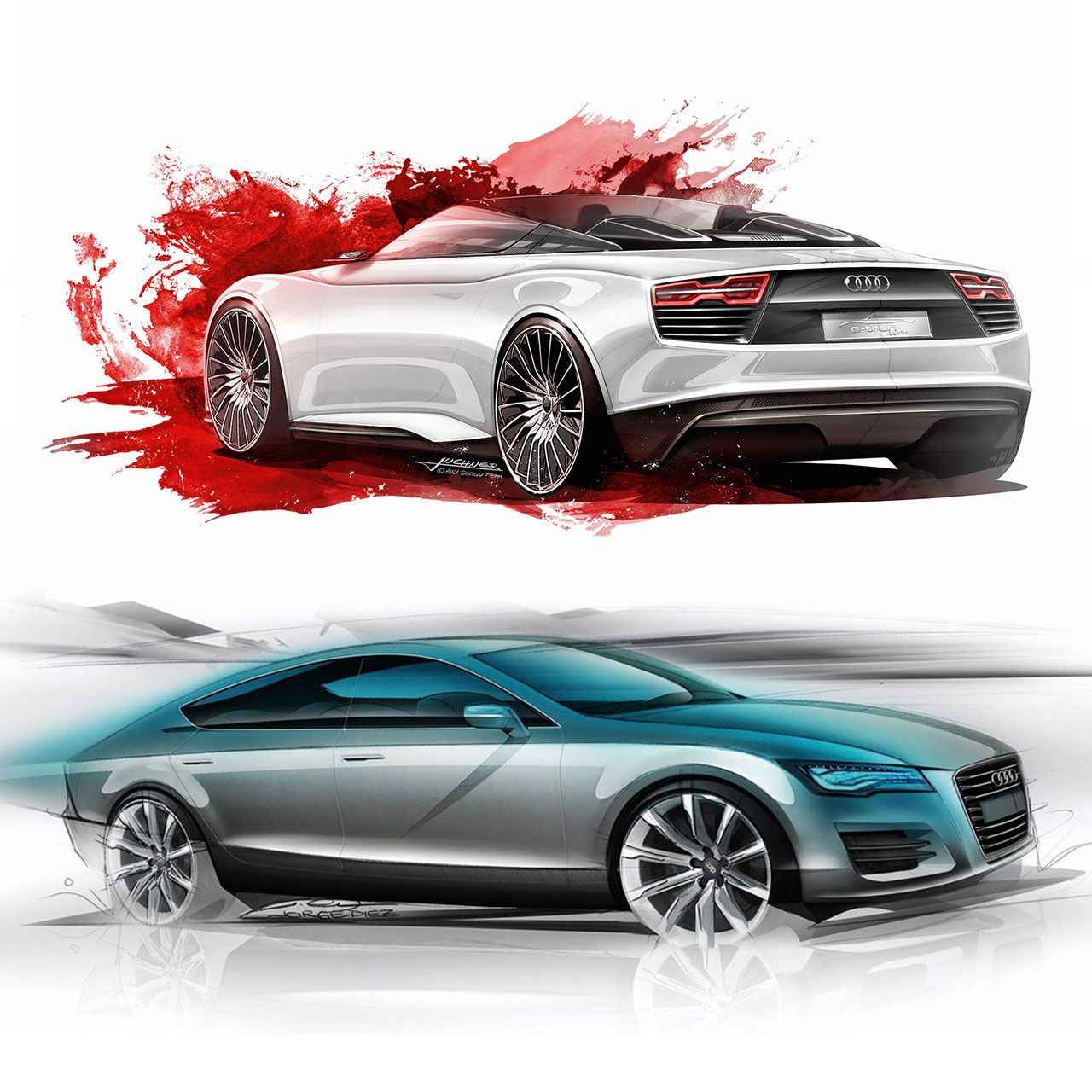 1280x1280 Pin By Chris Stefko On Id Sketches Car Design Sketch - Audi Sketch