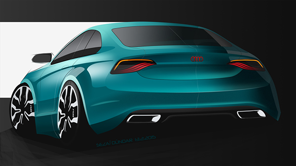 600x338 Audi Sketch On Behance - Audi Sketch