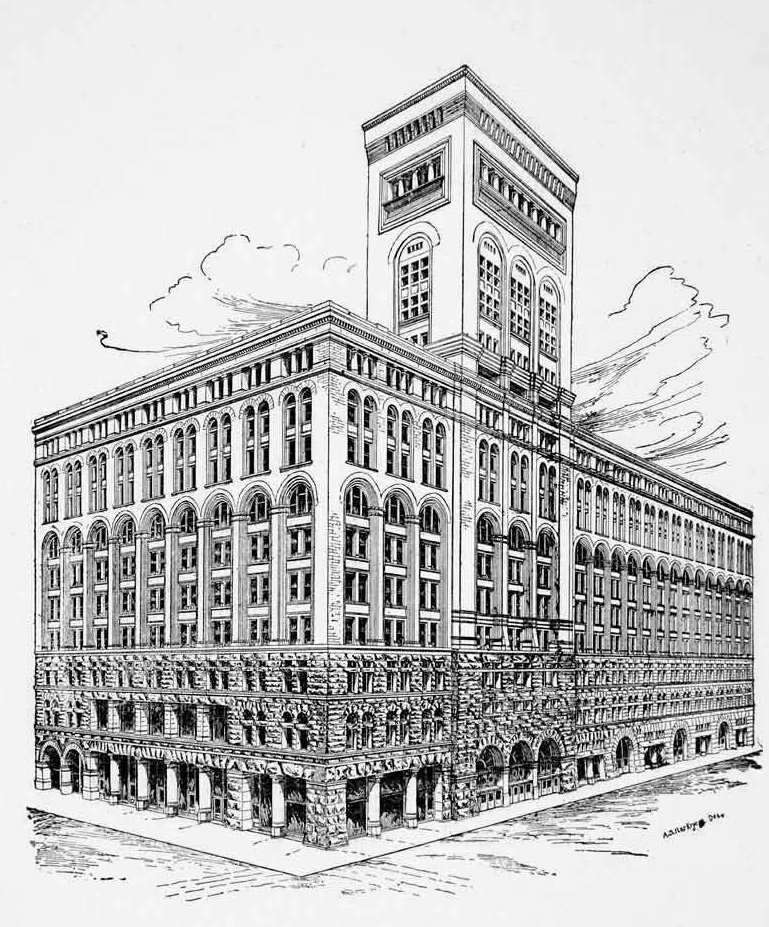 769x927 Filewood Etching Auditorium.jpg - Auditorium Sketch