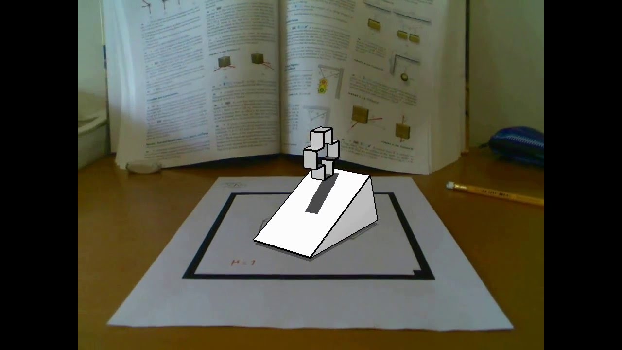 1280x720 In Place Augmented Reality 3d Sketching Of Mechanical Systems - Augmented Reality Sketch