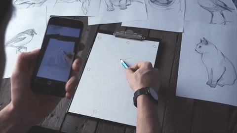 480x270 Start Drawing Easily Using Augmented Reality. Sketchar. - Augmented Reality Sketch