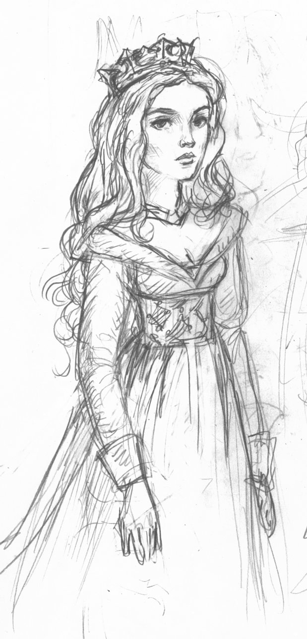 619x1289 Aurora Sketch By Suburbanbeatnik - Aurora Sketch