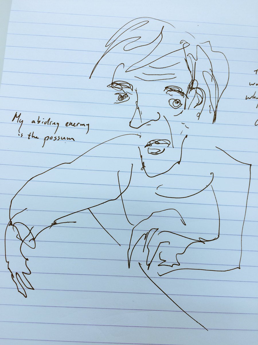 900x1200 John Romeril Sketch - Australia Sketch