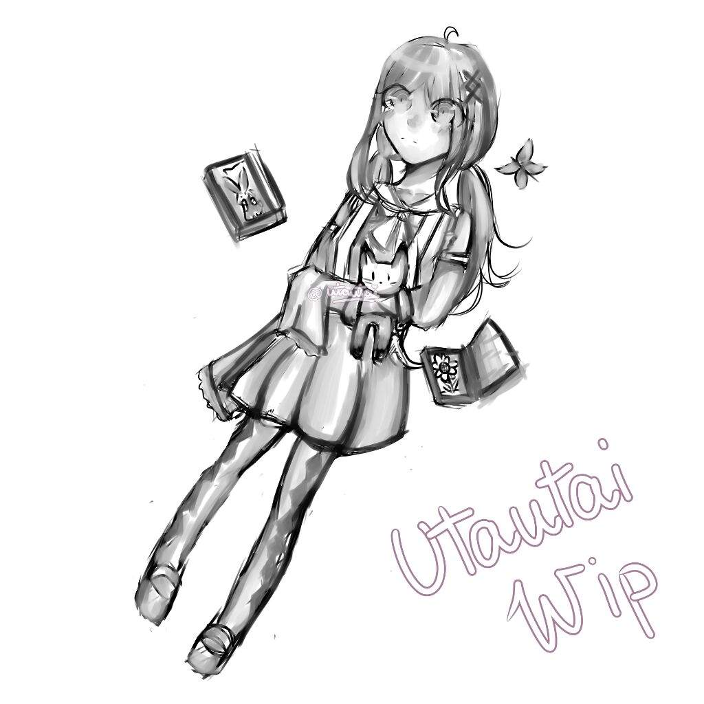 1024x1024 Shsl Fairytale Book Author (Oc Drawing) Danganronpa Amino - Author Sketch