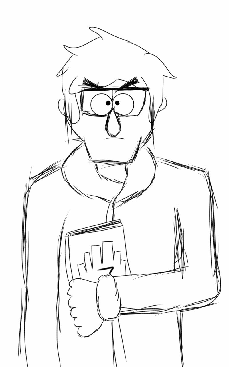 800x1280 The Author Sketch By Doodlididi - Author Sketch