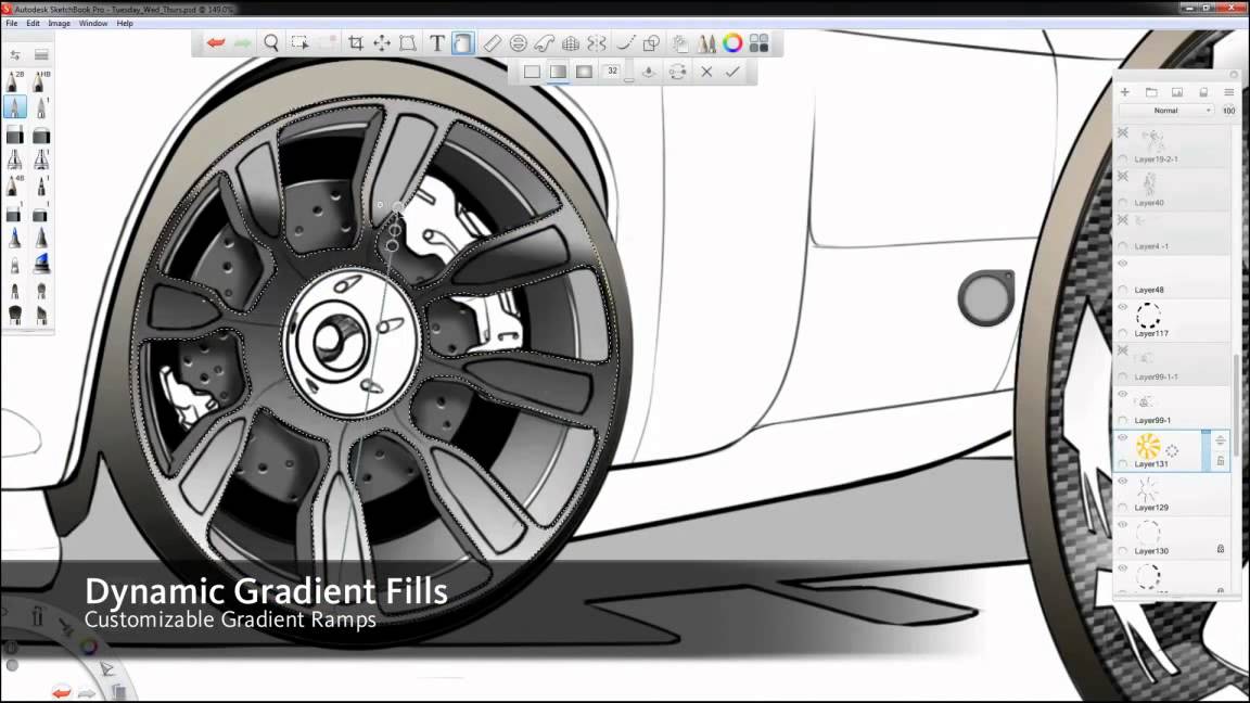 1152x648 Autodesk Sketchbook Pro 2015 Overview - Autodesk Sketch Pro