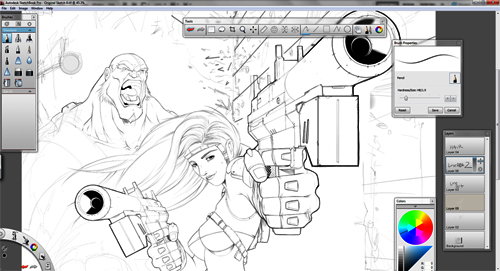 500x271 Download Autodesk Sketchbook Pro 8.0.0 Mac - Autodesk Sketch Pro