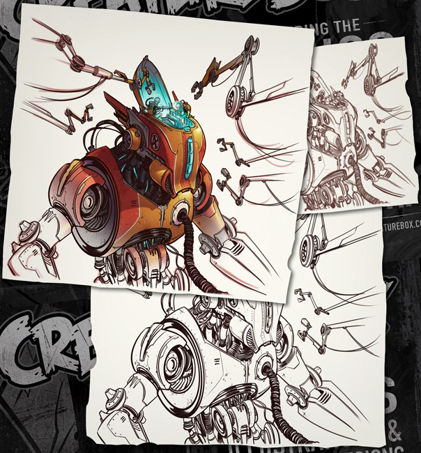 604x650 Sketchbook Pro 2010 - Autodesk Sketch Pro