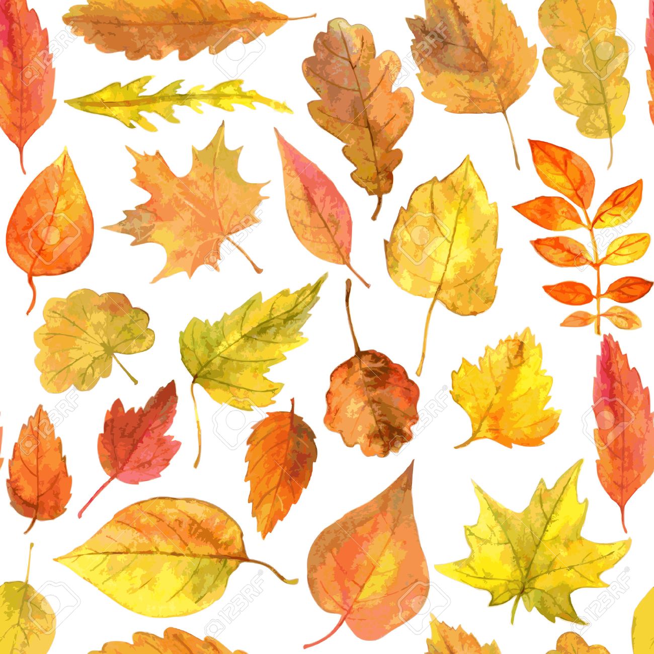 1300x1300 Drawn Foliage Autumn Leaf - Autumn Leaves Sketch