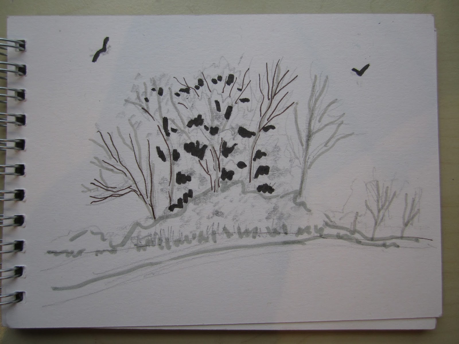 1600x1200 Louise Watson - Autumn Sketch