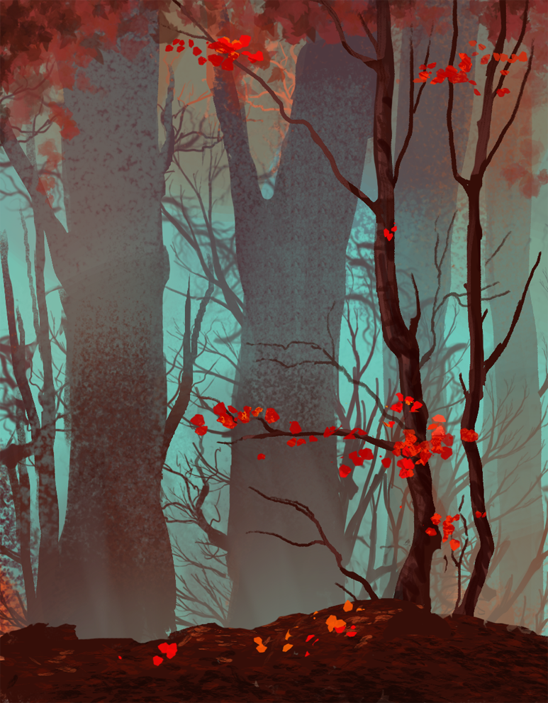 773x991 Autumn Sketch By Lerno - Autumn Sketch