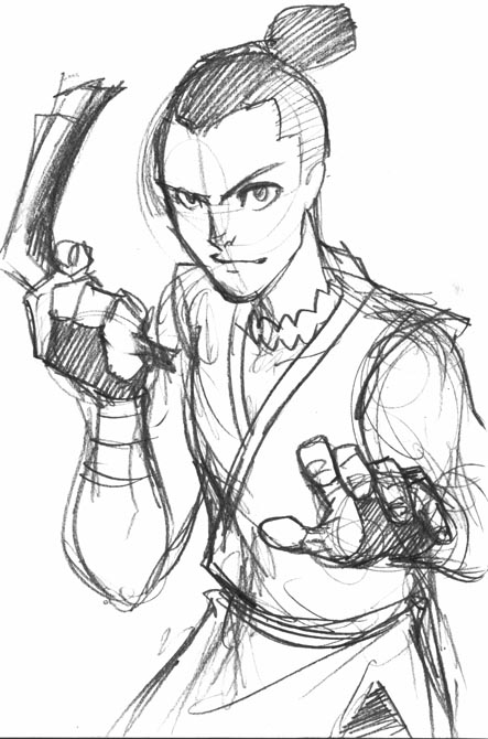 443x670 Avatar Sketch - Avatar Sketch