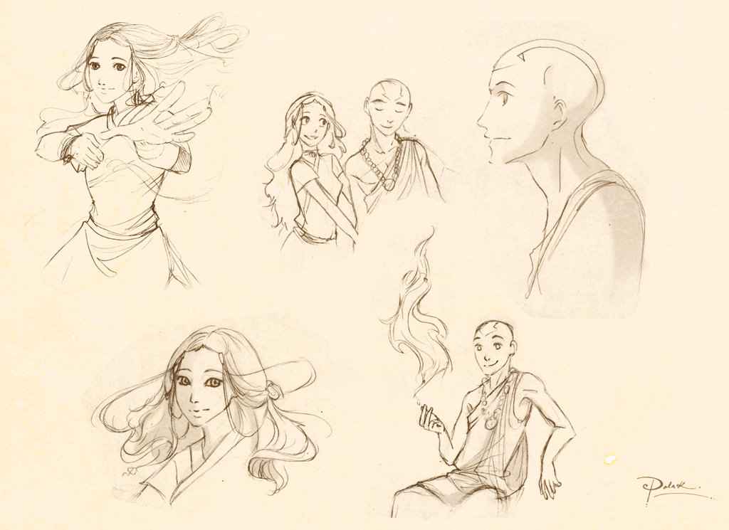 1024x745 Avatar Sketches By Palnk - Avatar Sketch