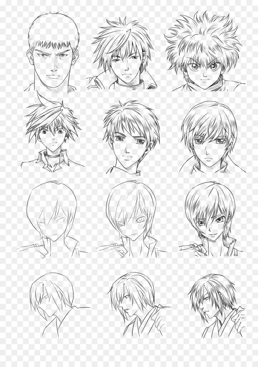 900x1280 Black And White Cartoon Drawing - Avatar Sketch