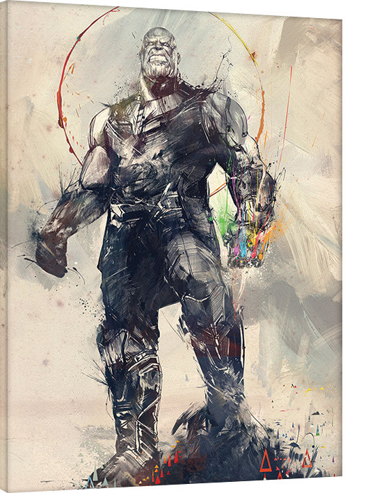 539x709 Canvas Print Avengers Infinity War - Avengers Sketch