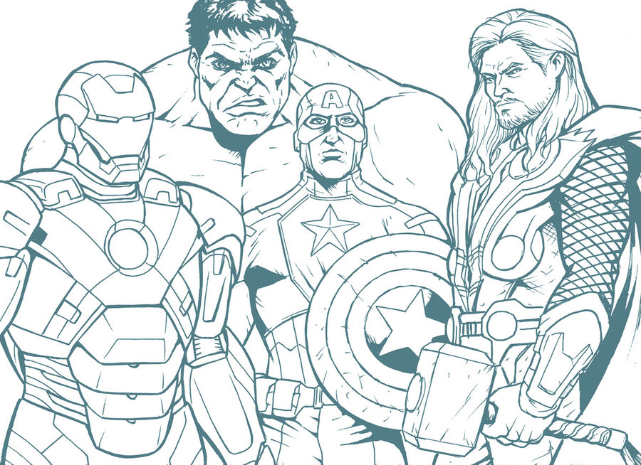 Avengers Sketch at Explore collection of Avengers