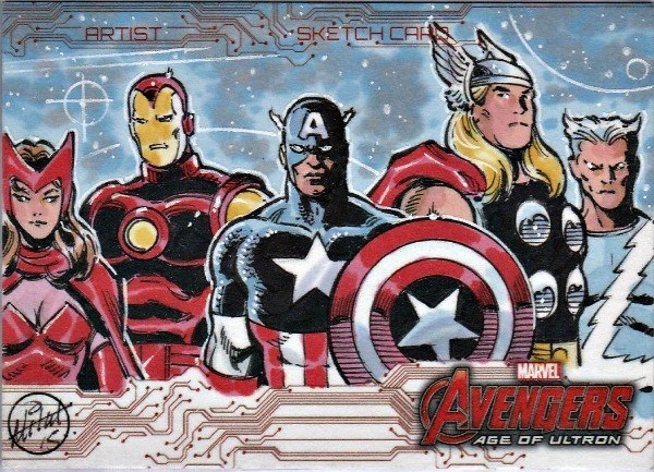 600x433 Sketch Card Artist Of The Day 7715 - Avengers Sketch