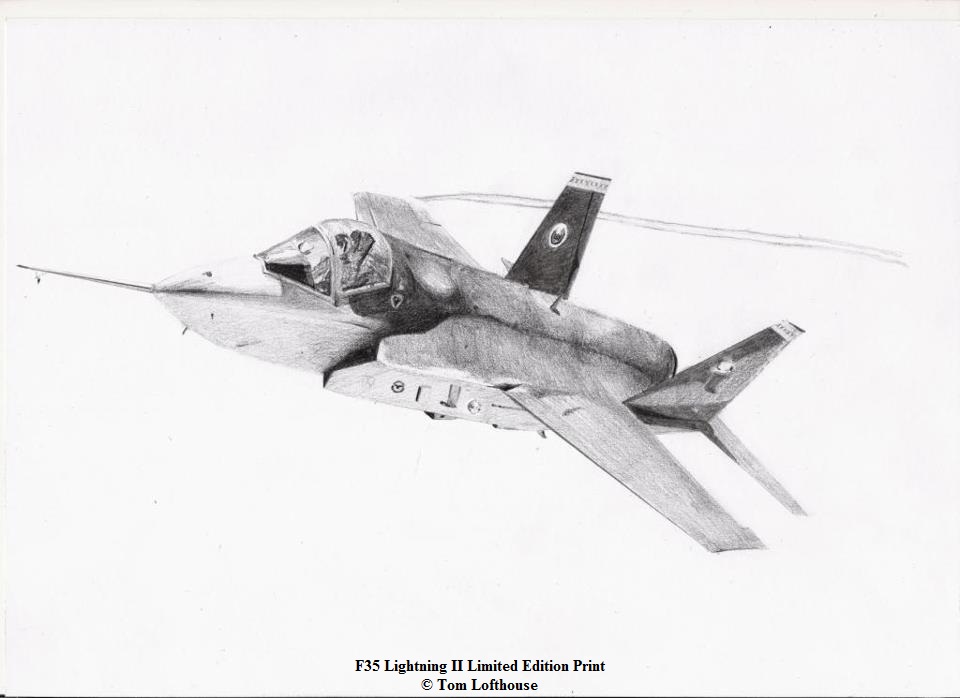 960x698 Military Aviation Sketches Lockheed Martin F 35 Lightning Ii - Aviation Sketches
