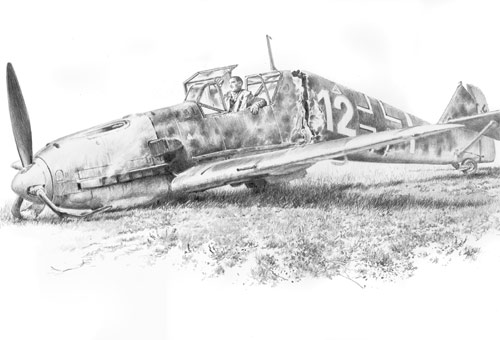 500x340 Pencil Sketches - Aviation Sketches