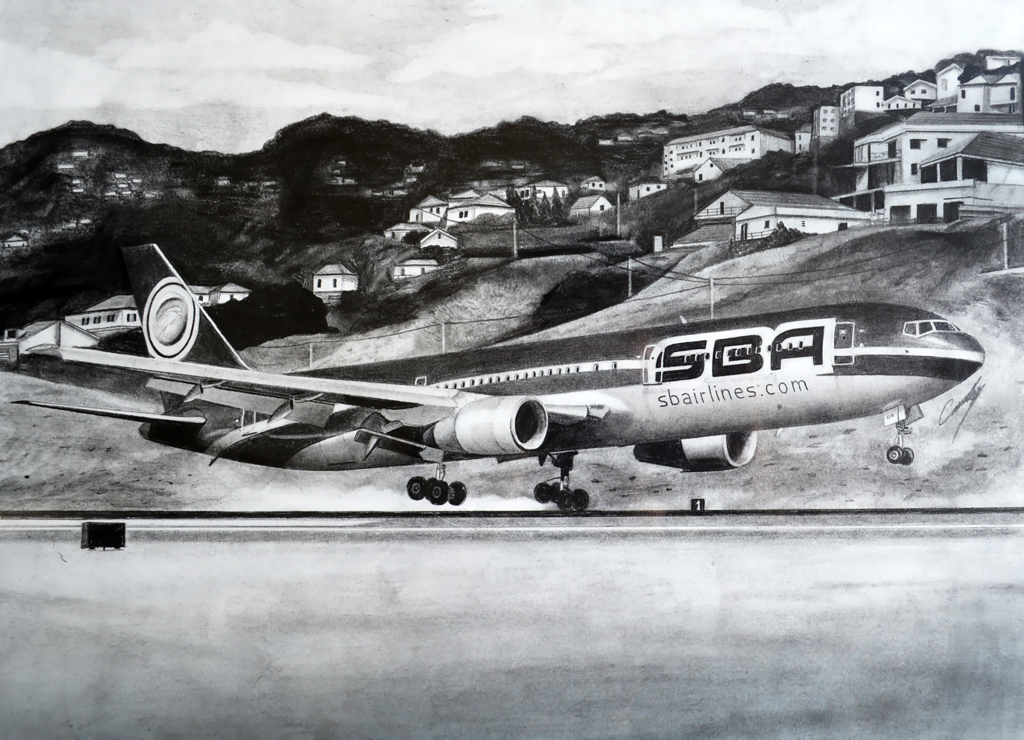 1024x740 Aviation Art From Photos To Beautiful Sketches - Aviation Sketches