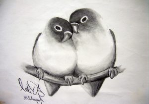 300x210 Awesome Sketches In Shaded Cool Shading Drawings Simple Pencil Art - Awesome Sketches