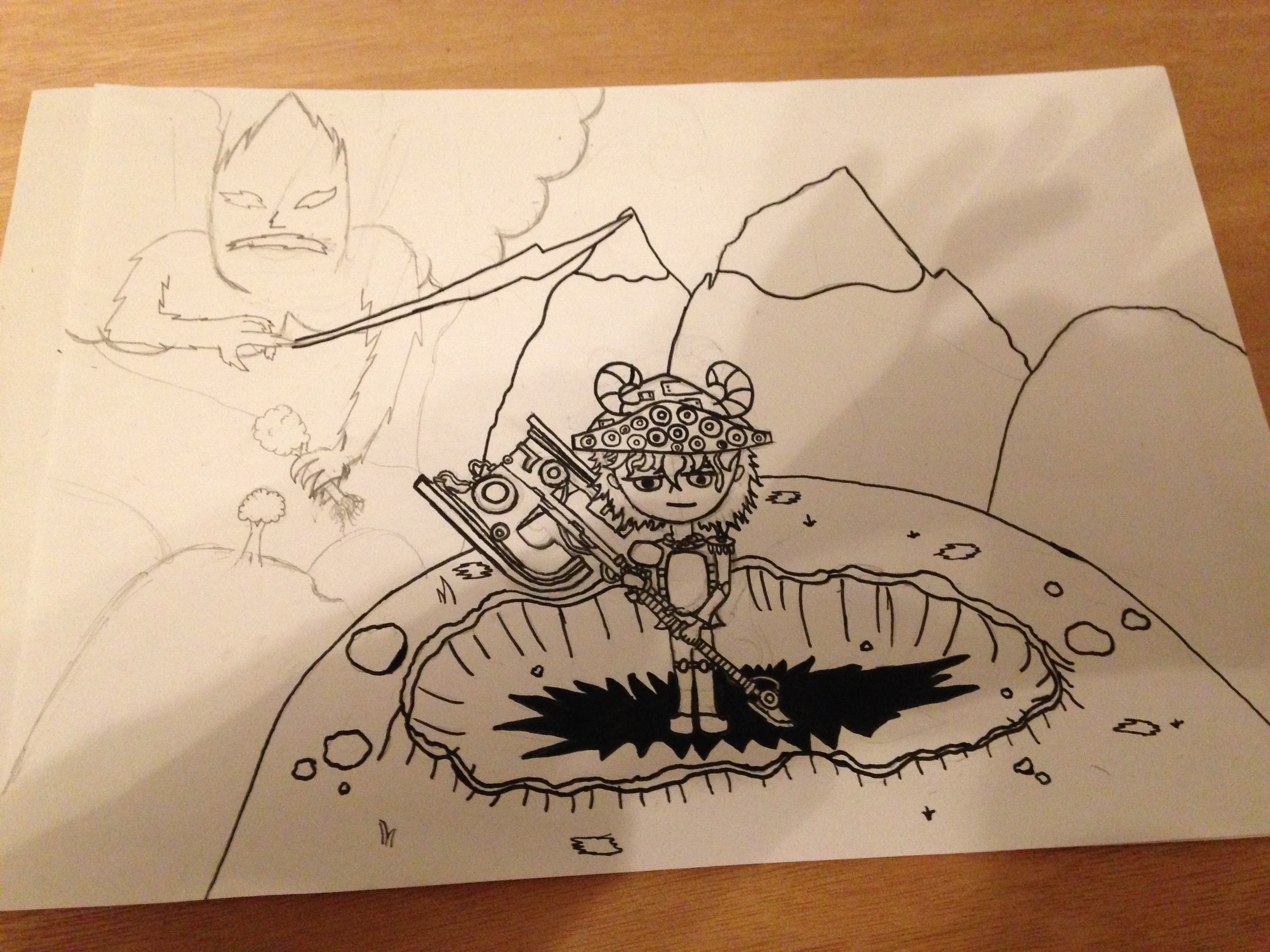 3264x2448 The Lightning Axe Sketch By Icecreampunk On Newgrounds - Axe Sketch