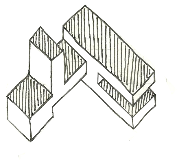 612x554 Reina B 6 Axonometric Sketches - Axonometric Sketch