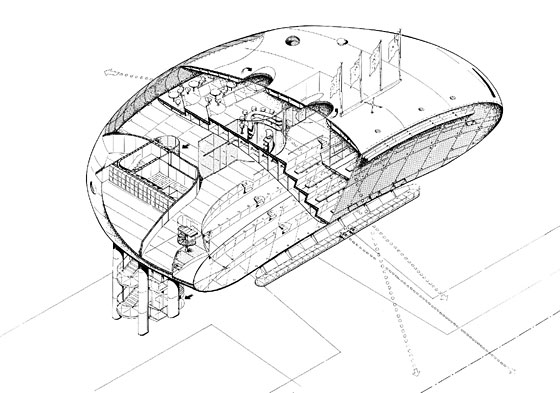 560x393 The Riba Stirling Prize A Celebration Of British Architecture - Axonometric Sketch