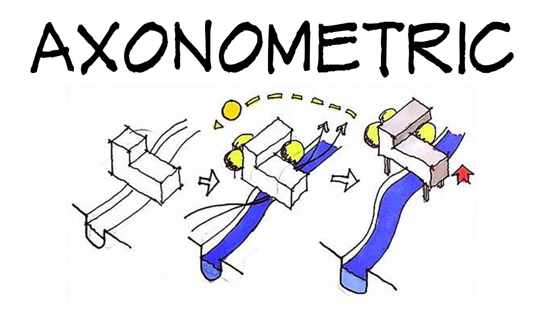 1920x1080 Axonometric Diagrams - Axonometric Sketch