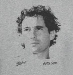 292x300 Ayrton Senna Legends Print Hooded Sweatshirt Ebay - Ayrton Senna Sketch