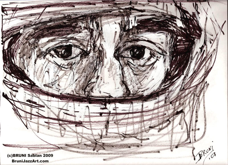 800x582 Ayrton Senna Drawing - Ayrton Senna Sketch