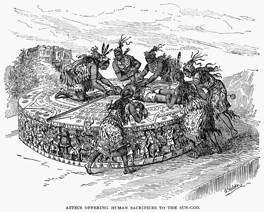 900x724 Aztec Calendar Drawings Fine Art America - Aztec Calendar Sketch