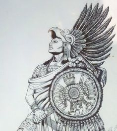 236x265 Pin By Andrew Barajas On Drawings Aztec Art, Tattoos - Aztec Sketches