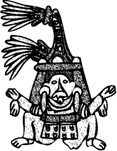 235x304 Aztec Warrior Drawings - Aztec Warrior Sketch